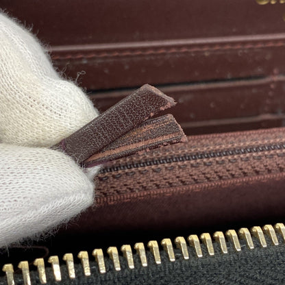 Chanel Matelasse Caviar Leather Long Wallet