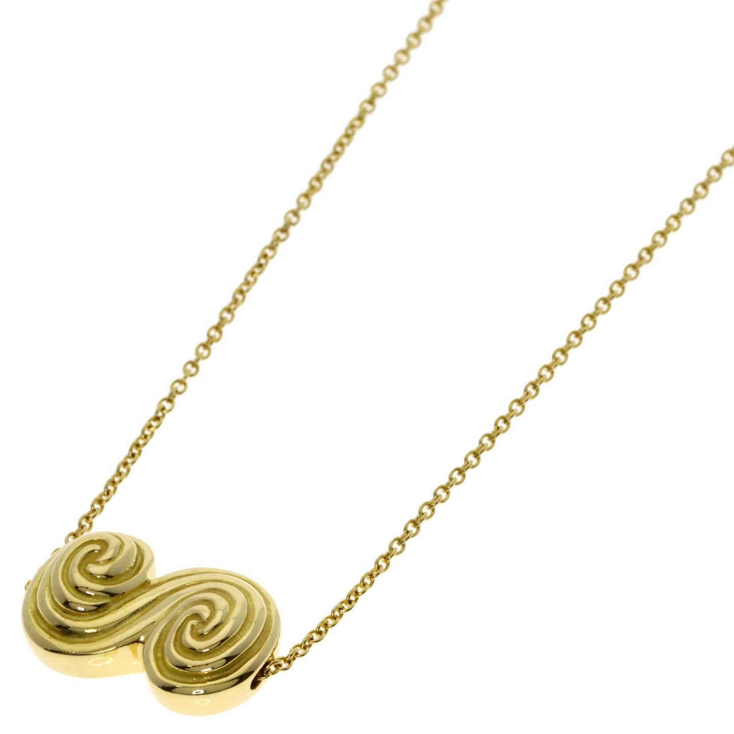 Tiffany & Co. Tornado Necklace In 18K Yellow Gold