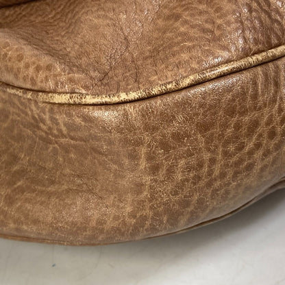 Gucci 223955 Horsebit Shoulder Bag Leather