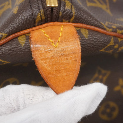 Louis Vuitton Monogram Keepall 55 Boston Bag M41424 Brown