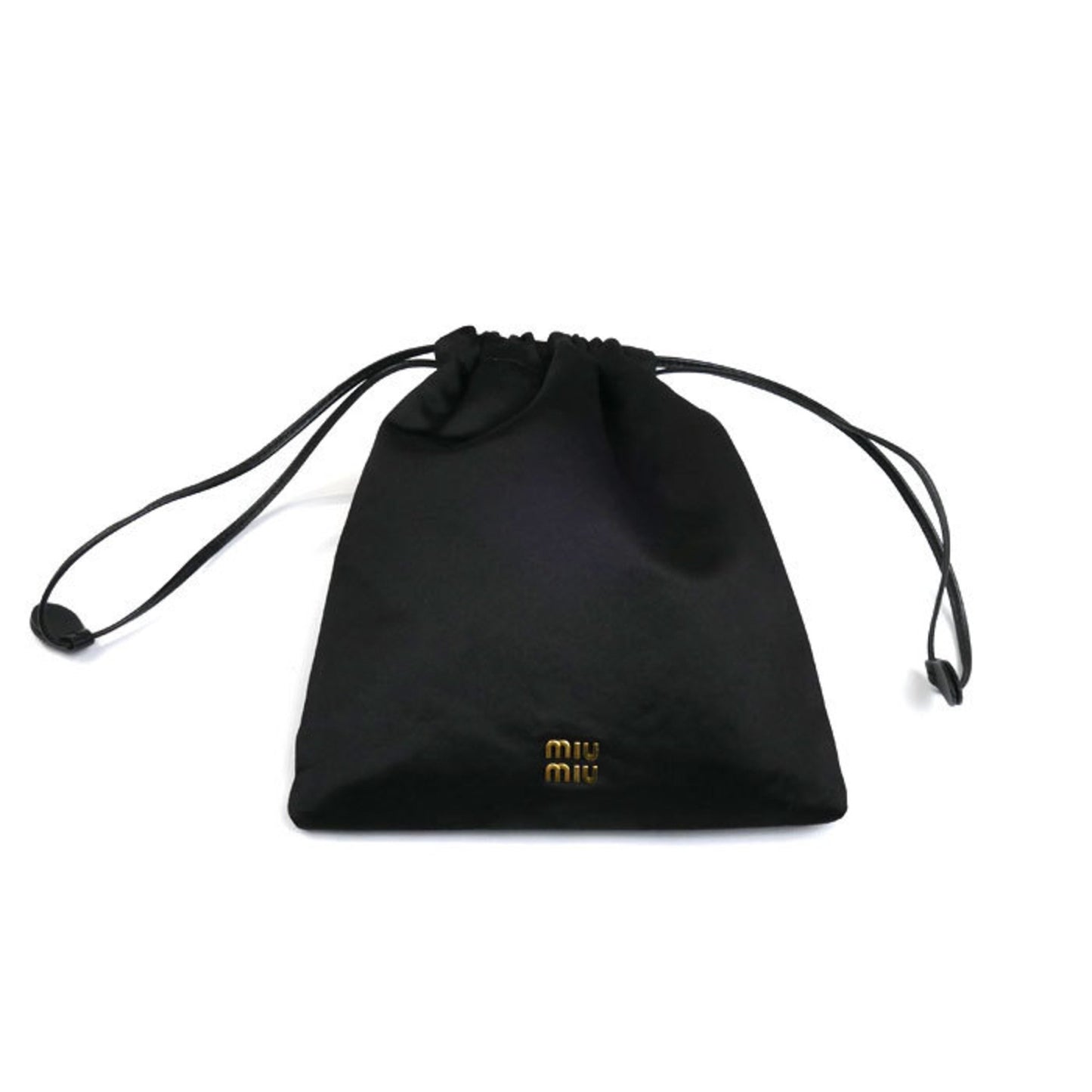Miumiu Duchess Pouch Black 5Ng010 2Ctb F0002