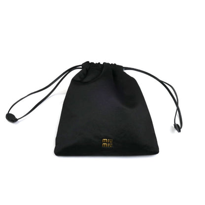 Miumiu Duchess Pouch Black 5Ng010 2Ctb F0002