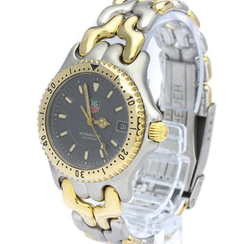 Polished Tag Heuer Sel Professional Gold Plated Steel