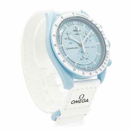 Swatch X Omega Mission Touranos So33L100 Blue Dial