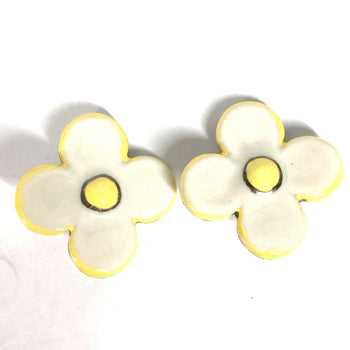 Louis Vuitton Louis Vuitton Flower Earrings Ceramic