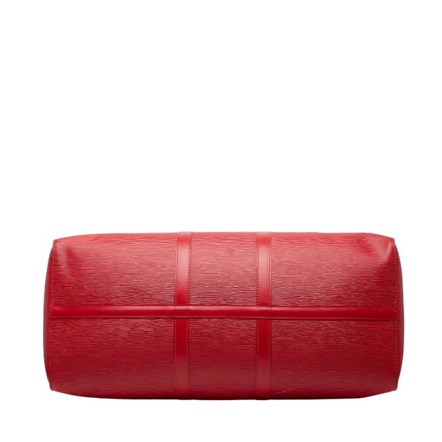 Louis Vuitton Epi Keepall 55 Boston Bag M42957 Castilian Red Leather