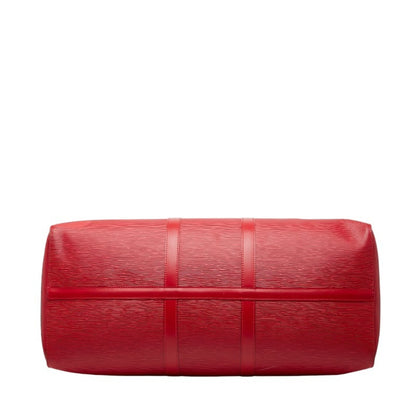 Louis Vuitton Epi Keepall 55 Boston Bag M42957 Castilian Red Leather