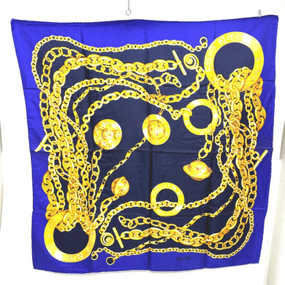 Celine Large Format Vintage Scarf Purple