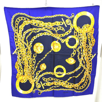 Celine Large Format Vintage Scarf Purple