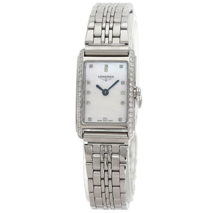 Longines L5.258.0 Conquest Diamond Watch In Stainless Steel/Ss