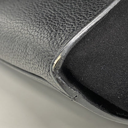 Celine Trapeze Handbag In Suede And Leather