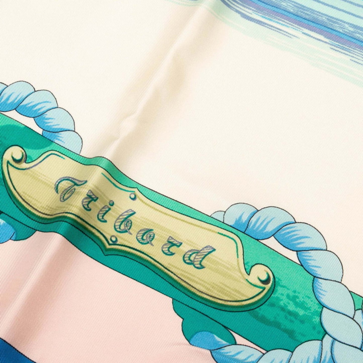 Hermes Herms Carr 90 Tribord Sailing Ship Scarf