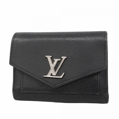 Louis Vuitton Tri-Fold Wallet Portefeuille My Lock Me Compact M62947 Noir
