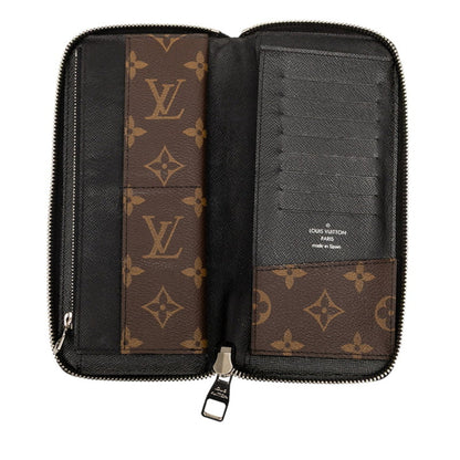 Louis Vuitton Monogram Macassar Zippy Wallet