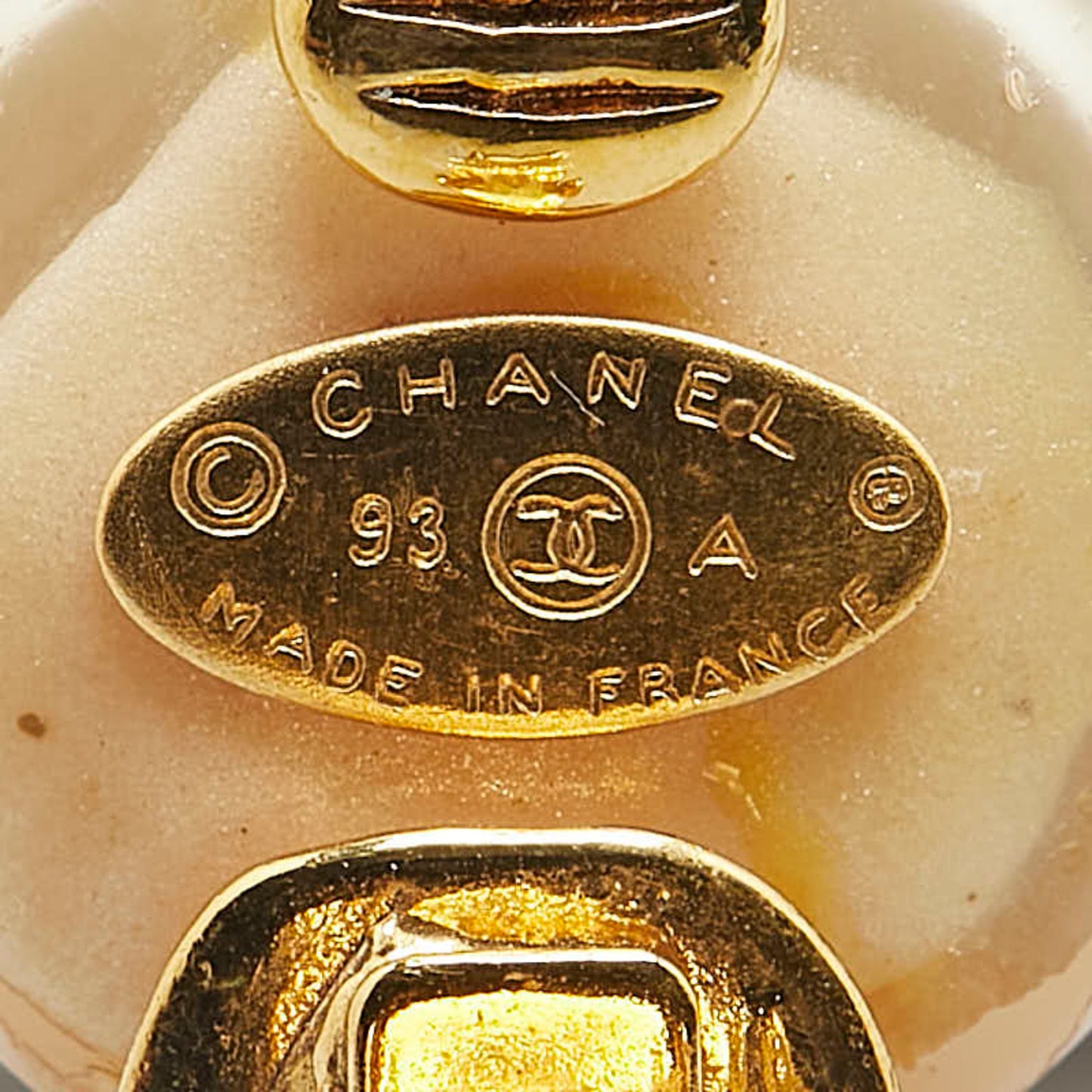 Chanel Vintage Pearl Earrings