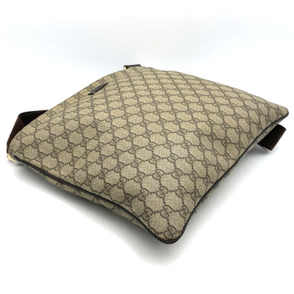 Gucci 201446 Shoulder Bag Brown Gg Supreme Canvas
