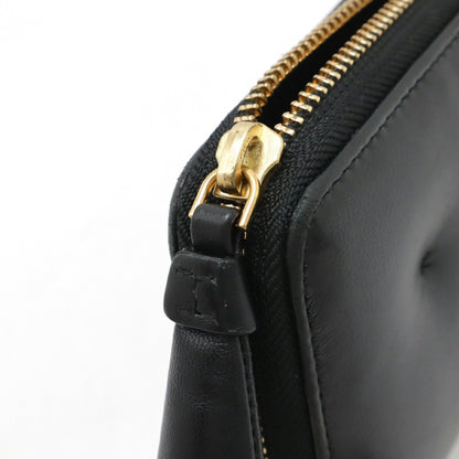 Anya Hindmarch Chubby Round Long Wallet In Leather