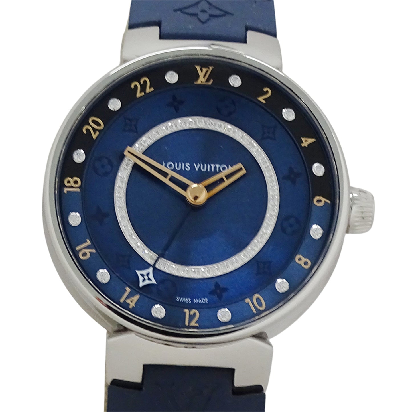 Louis Vuitton Tambour Moon Dual Time Men'S Watch