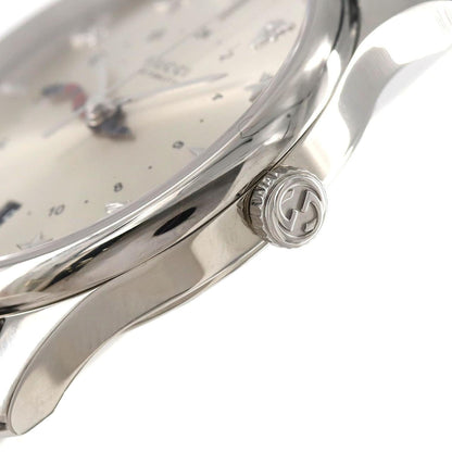 Gucci G-Timeless Gmt 126.3 Ya126332 Stainless Steel Automatic Watch