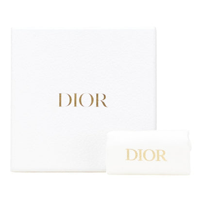 Christian Dior Dior Oblique Jacquard 30 Montaigne Freesia Card Holder/Card Case In Navy/Beige