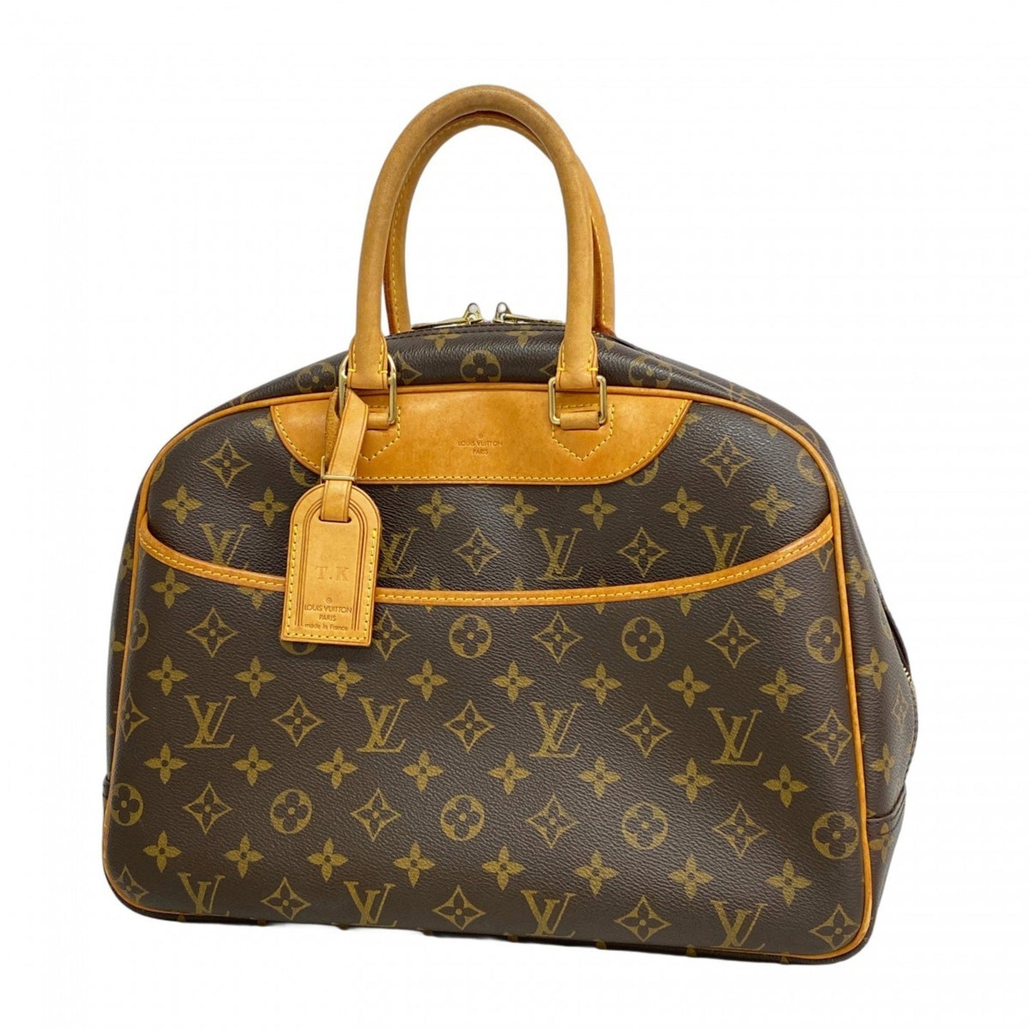 Louis Vuitton Monogram Deauville Handbag M47270 Brown
