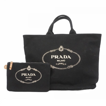 Prada Canapa Canvas Tote Bag