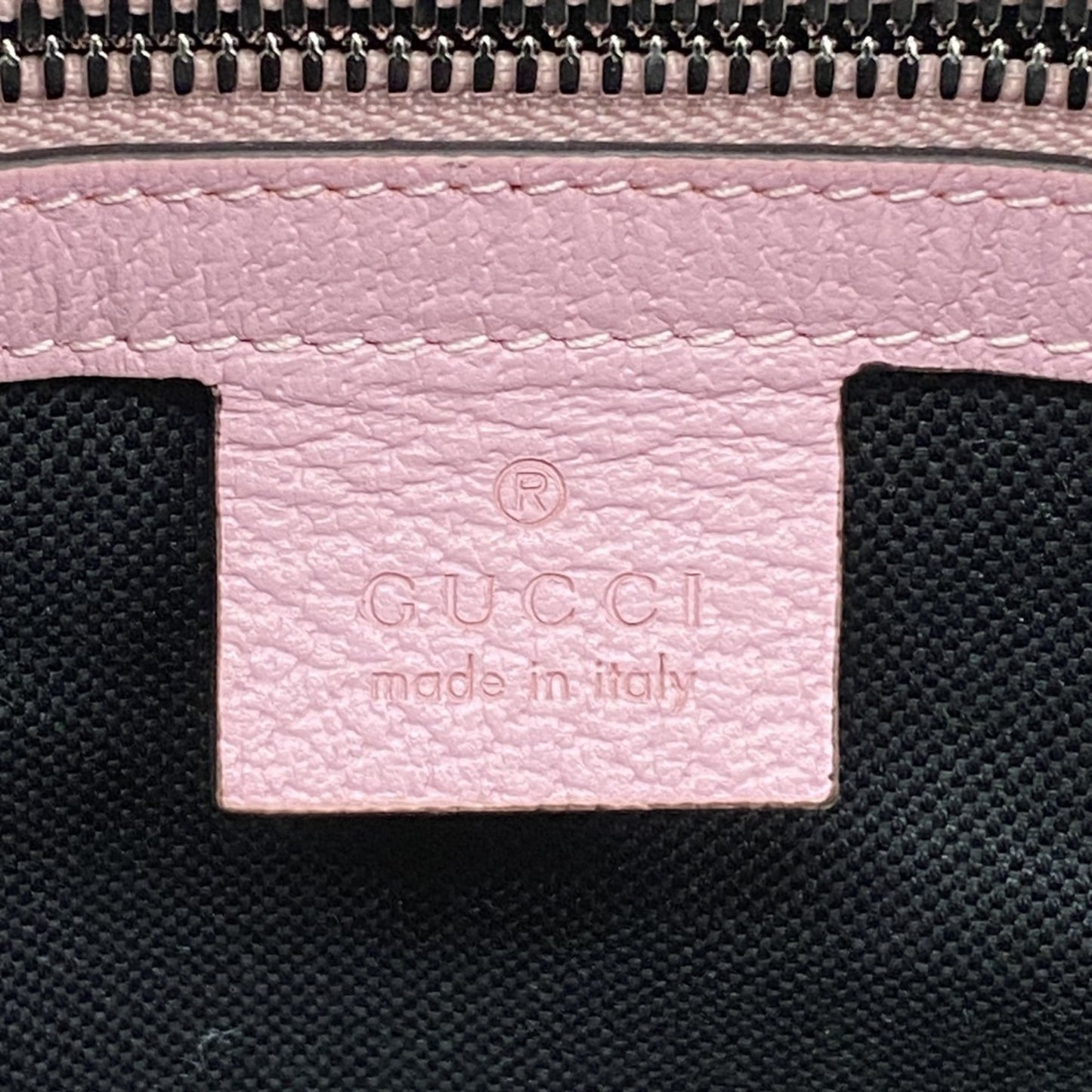 Gucci Gg Psychedelic Backpack 601296 Leather Pink Multicolor