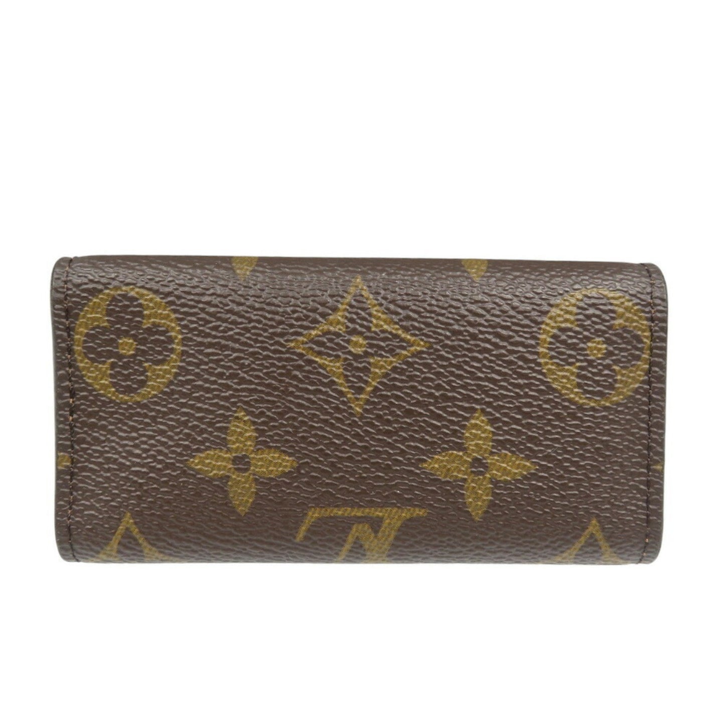 Louis Vuitton Multicle 4 Monogram M69517 4-Ring Ic Chip Brown Key Case Lv 0517Louis Vuitton