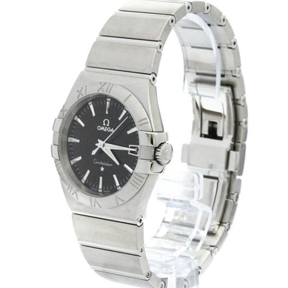 Polished Omega Constellation Date Quartz