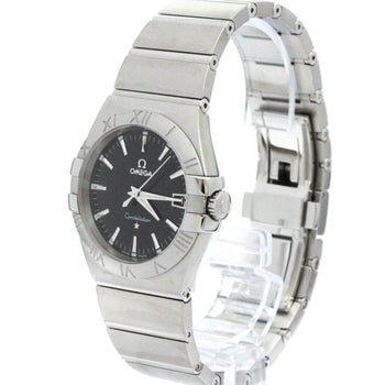 Polished Omega Constellation Date Quartz