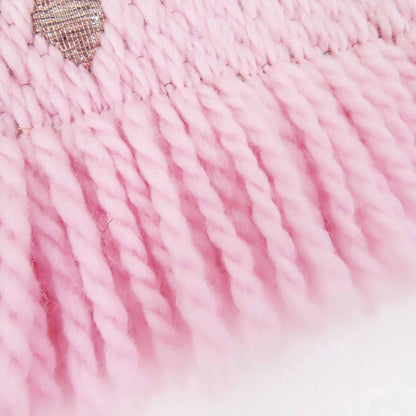 Louis Vuitton M70466 Echarpe Logomania Shine Wool And Silk Rose Ballerine Fringed Knit Scarf