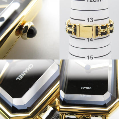 Chanel Premiere S Watch Gp (Gold Plated) Leather