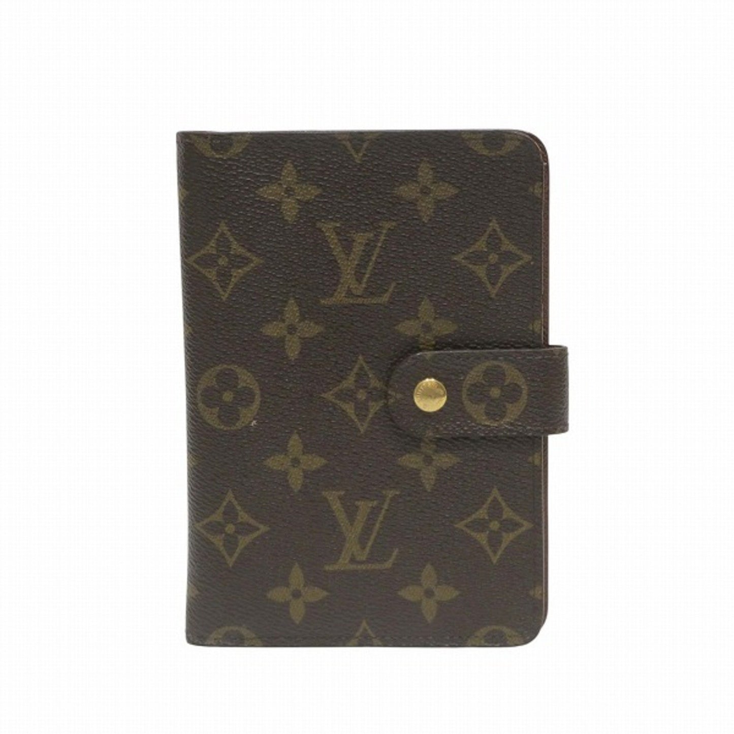 Louis Vuitton Monogram Porte Papier Zip M61207 Round Bi-Fold Wallet