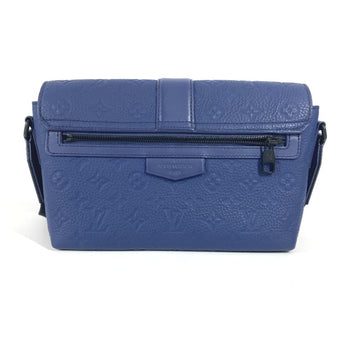 Louis Vuitton M11692 Monogram Embossed S Cape Messenger Bag Crossbody Flap Shoulder Taurillon