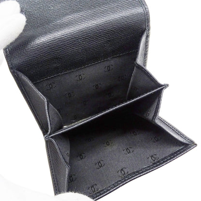 Chanel Women'S Bifold Wallet With Coco Button