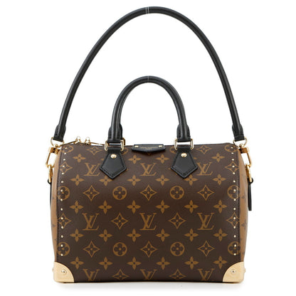 Louis Vuitton Monogram Reverse Speedy Trunk 25 M26181 2-Way Handbag