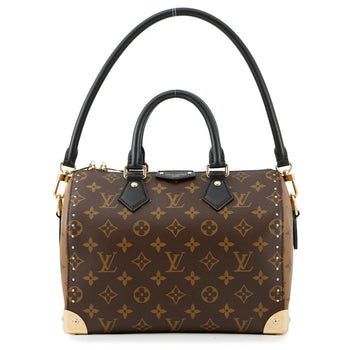 Louis Vuitton Monogram Reverse Speedy Trunk 25 M26181 2-Way Handbag