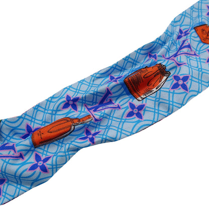 Louis Vuitton Women'S Silk Bandeau Bb Scarf In Bubble Gram Multicolor