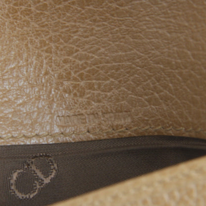 Christian Dior Honeycomb Wallet Brown