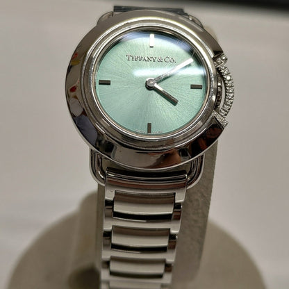 Tiffany & Co. 68477409 T 500-Piece Limited Edition Light Blue Watch Ja-24778