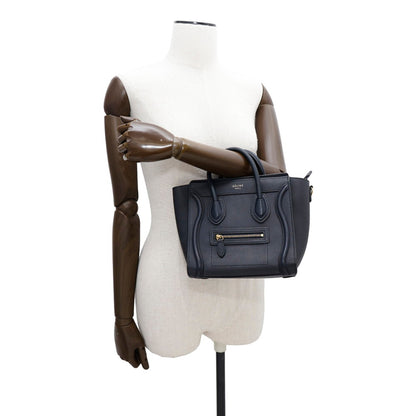 Celine Handbag Luggage Nano Shopper 168243 Celine Bag 2Way Shoulder