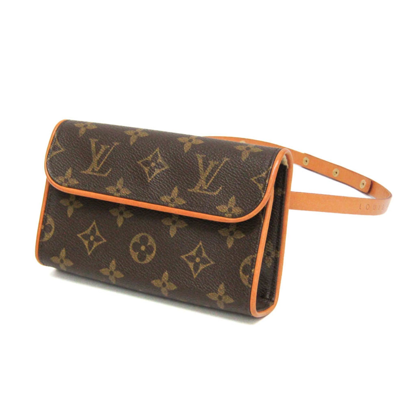 Louis Vuitton Monogram Pochette Florentine Xs Size Belt M51855