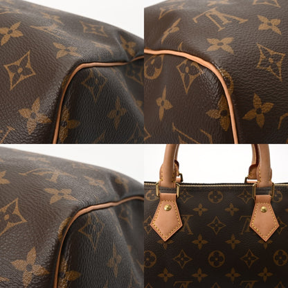 Louis Vuitton Monogram Speedy 30 New Model Brown M41108