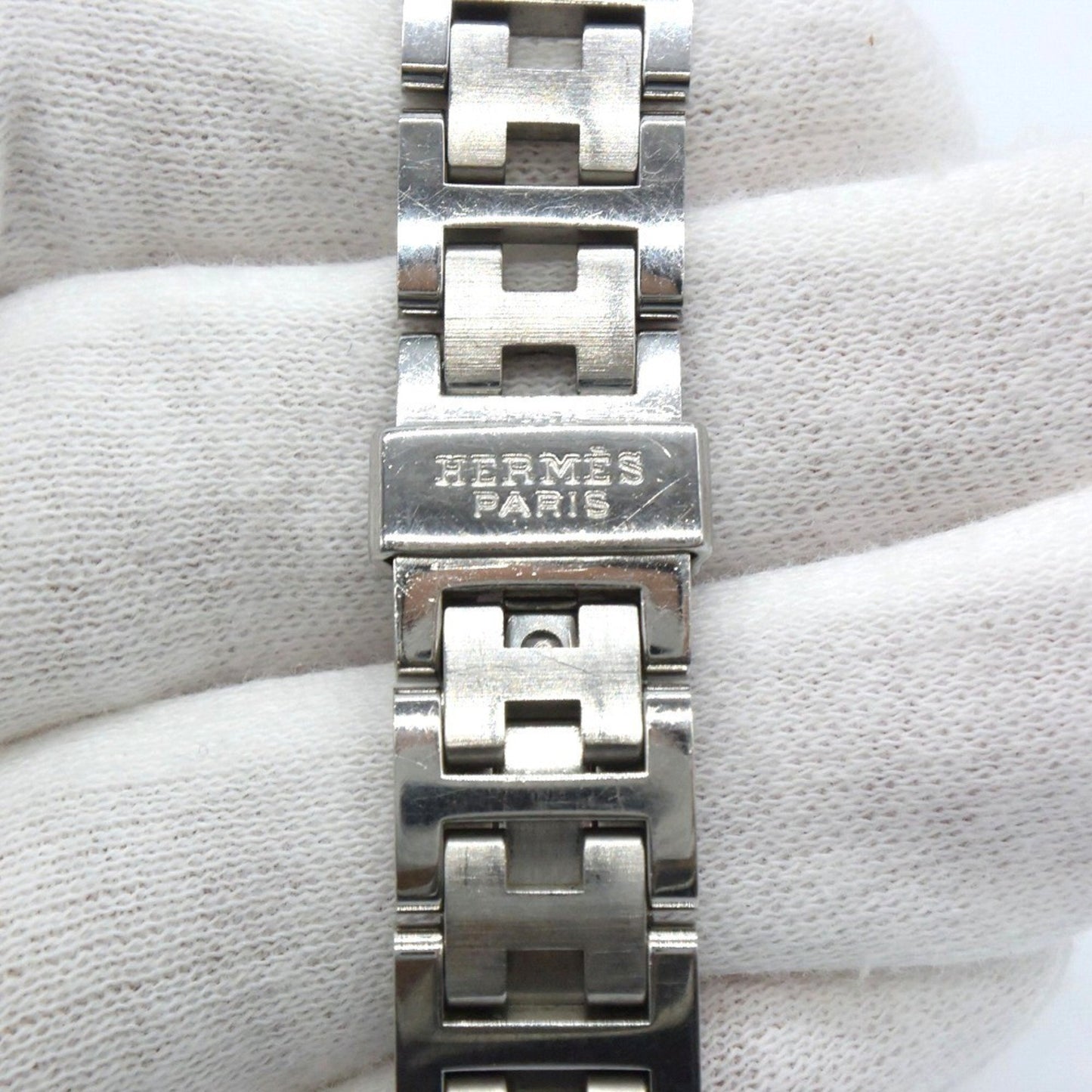 Hermes Clipper Cl4.210 Quartz Watch In Stainless Steel