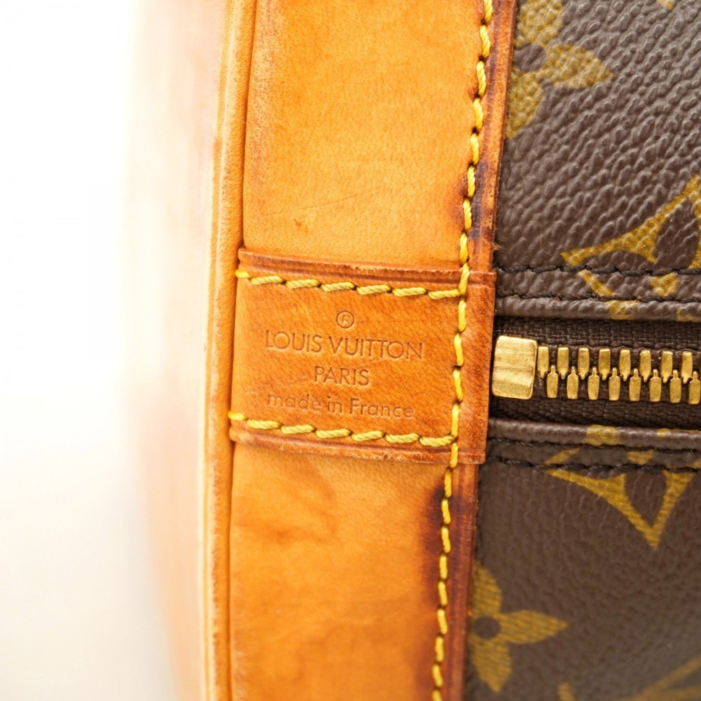 Louis Vuitton Monogram Alma Handbag M51130 Brown