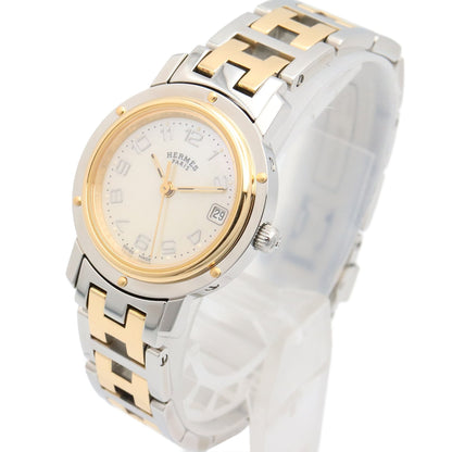 Herms Clipper Nacre Watch