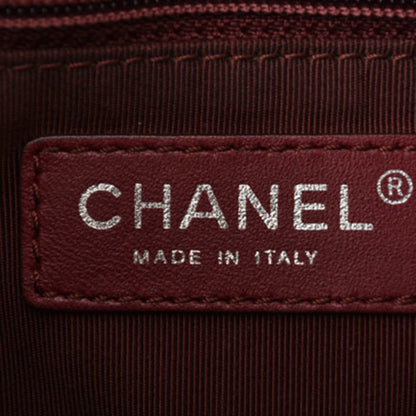 Chanel Chain Shoulder Bag Chanel Saddle Lambskin Matelasse/Quilted Bordeaux