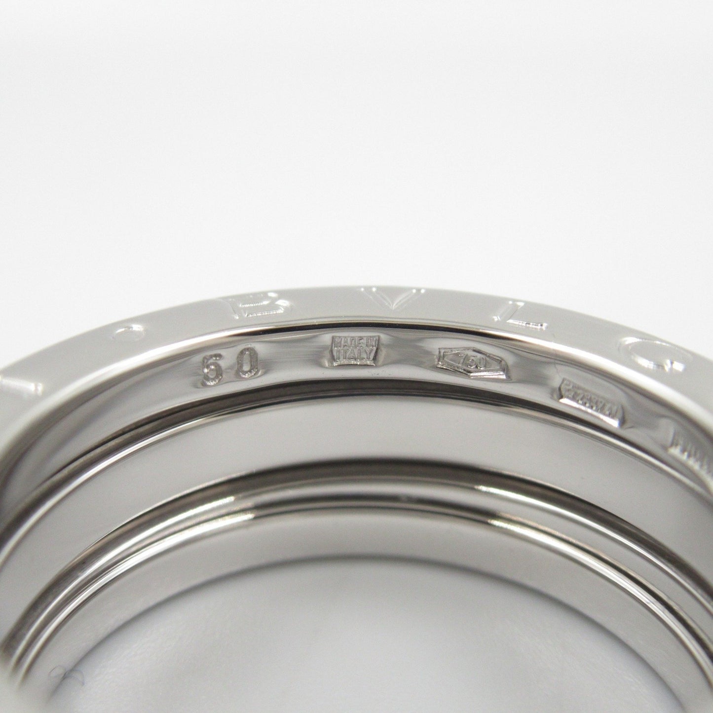 Bvlgari B-Zero1 3-Band Ring In 18K White Gold For Men And Women