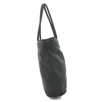 Prada Handbag Nylon Black Silver