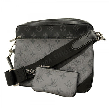 Louis Vuitton Monogram Eclipse Trio Shoulder Bag M69443 Black